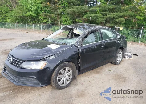 2017 Volkswagen Jetta 1.4T S из США, поврежденный, VIN 3VW2B7AJ6HM345400